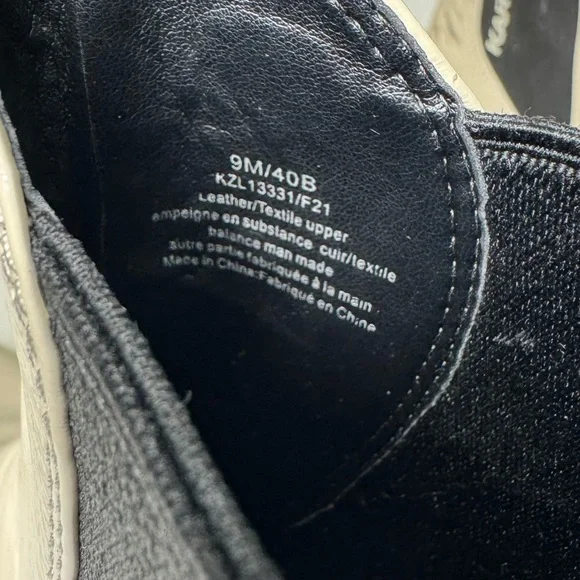 Karl Lagerfeld Cream Colored Patent Chelsea Boots, Women’s 9 - Picture 7 of 8